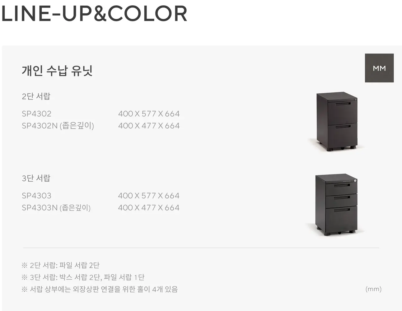 퍼즐플러스 서랍 상세 정보
