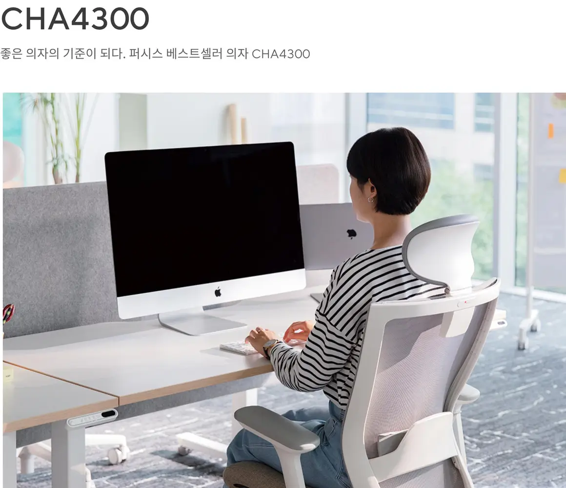 CHA4300 사무용 의자 상세 정보