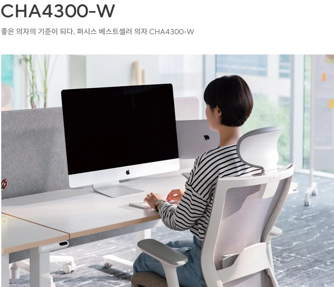 CHA4300-W 회의 의자 상세 정보