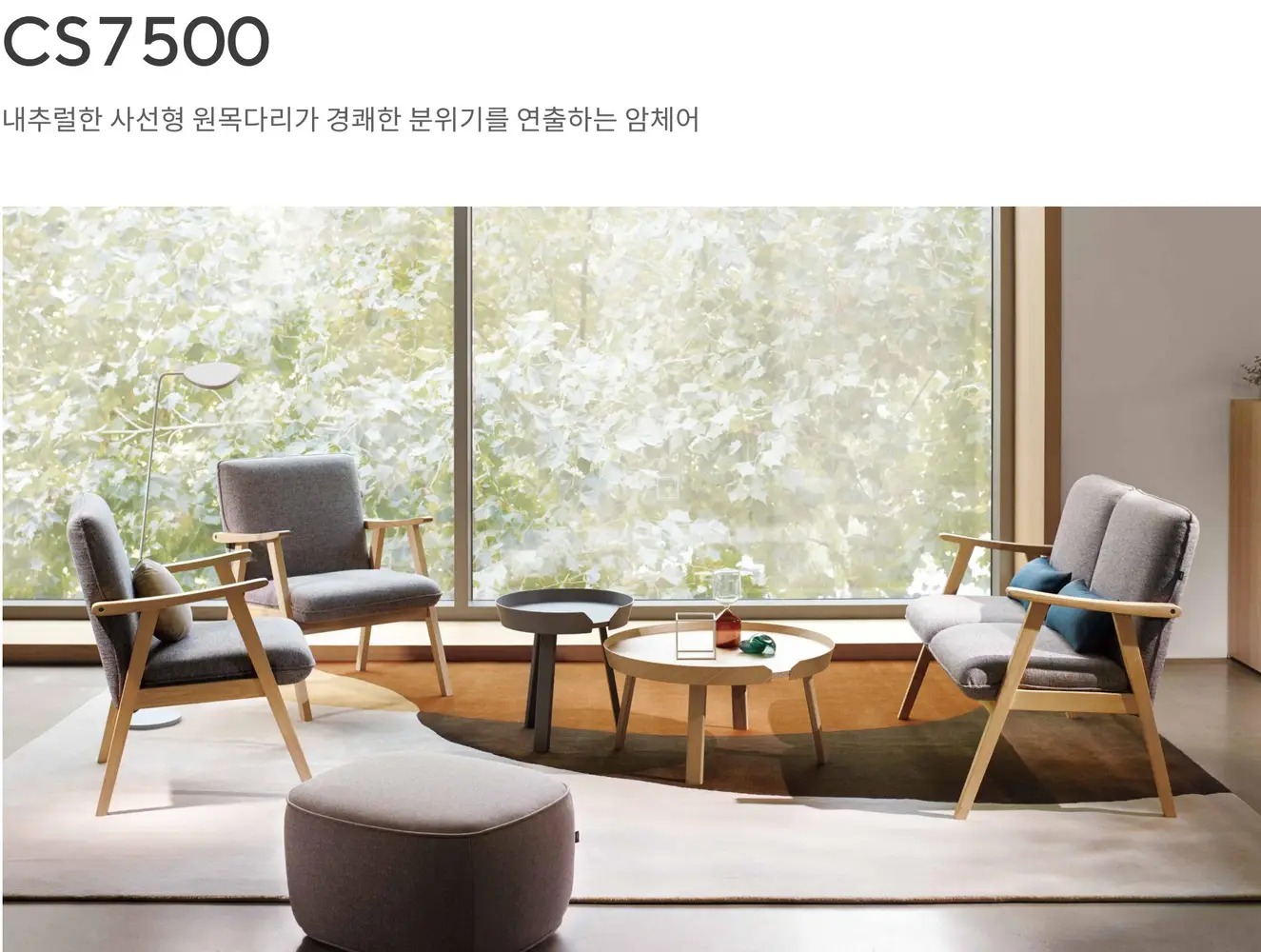 CS7500 암체어 상세 정보