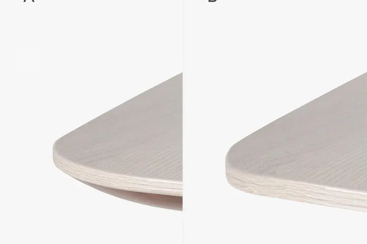 두 가지 엣지 디자인