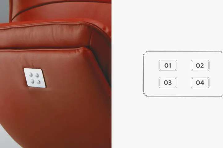 버튼식 각도 조절